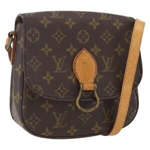 LOUIS VUITTON Monogram Saint Cloud PM Shoulder Bag M51244 LV Auth 160544